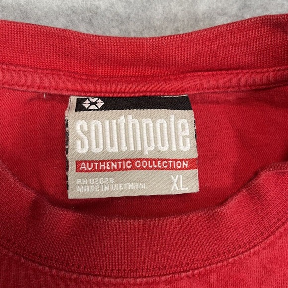 Southpole Authentic Collection Red Shirt Size XL “Southpole 21” - Picture 3 of 8